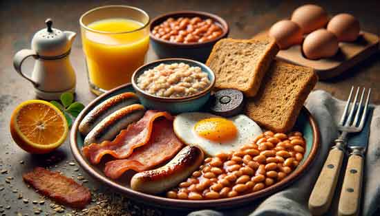 irisches Frühstück irisches Frühstück