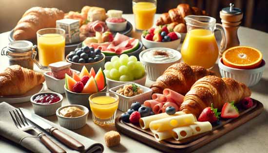 kontinentales Frühstück