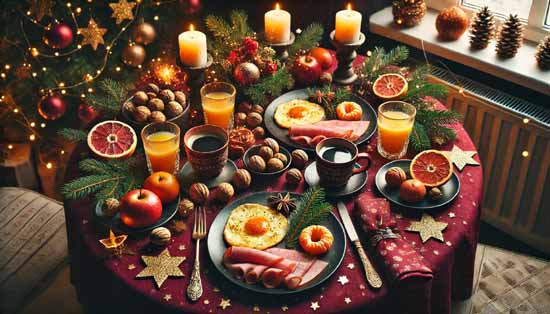 Weihnachtsfrühstück Weihnachtsfrühstück